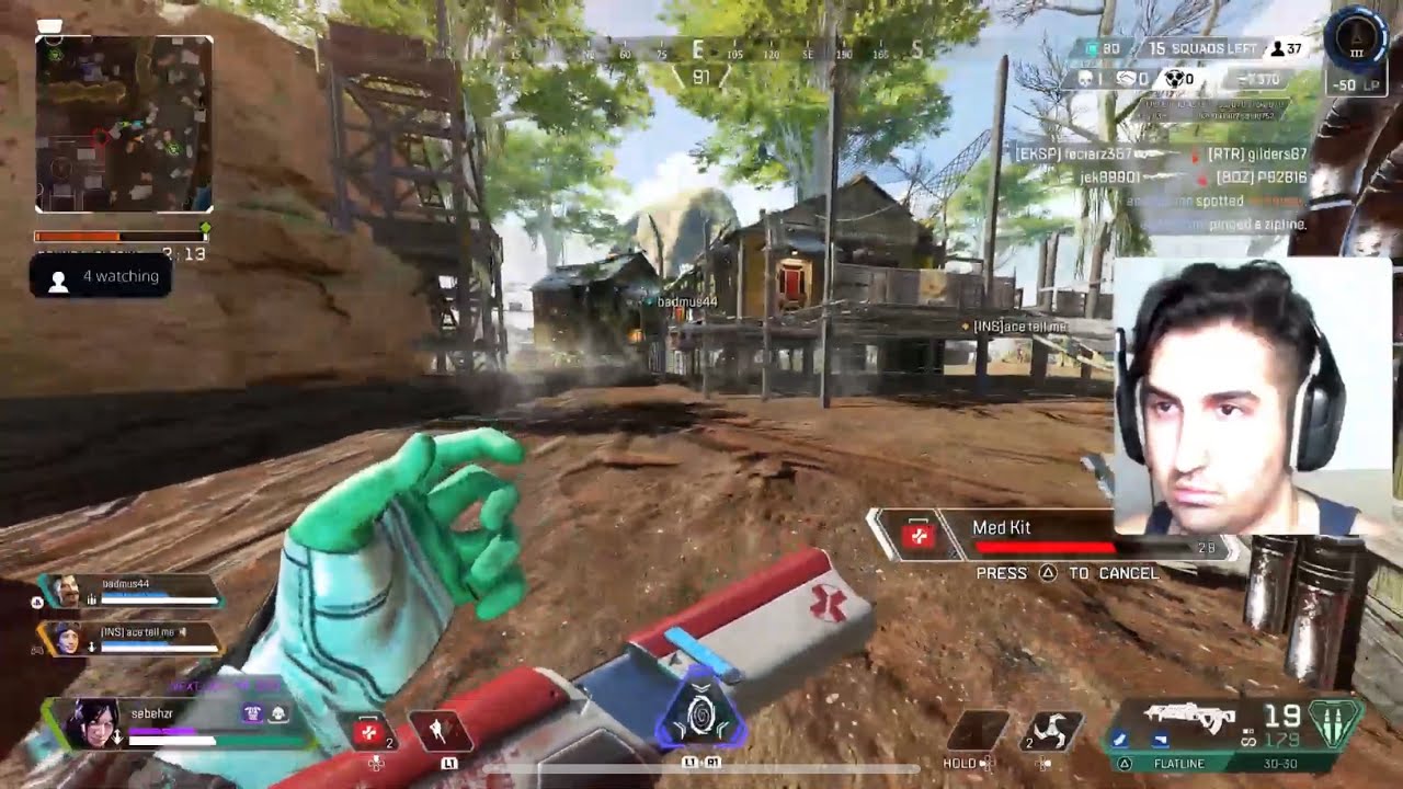 Apex Legends Solo Drop In Ranks (PS5) (4K) - YouTube