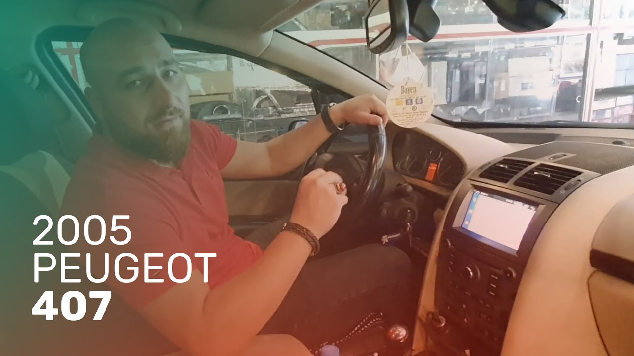2005 Peugeot 407 // 7"inç Android Multimedya (CarPlay, Bluetooth)