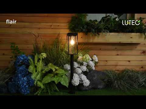 FLAIR solar bollard by LUTEC | Screwfix