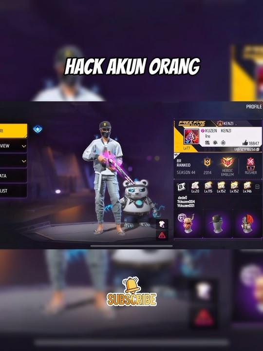 Cara hack akun orang #freefire #shortvideo #garenafreefire #edit #trending #hacker