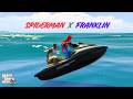 🔥FRANKLIN Shocked by SPIDERMAN in GTA 5! Epic Ocean Race Fail