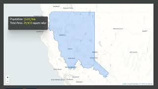 530 Area Code (California) Social & Economic Profile