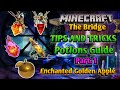 TIPS AND TRICKS: Potions Guide and Enchanted Golden Apple! || Jartex The Bridge
