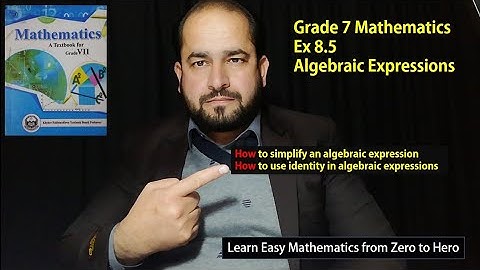 Grade 7 Maths Ex 8.5 Complete