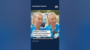 Identical twins go viral after speaking in unison during TV interview.