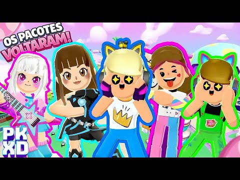 TUDO DA 2° SEMANA + PACOTES DE CREATORS - PKXD