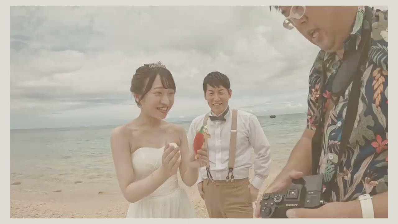 BlueSodaのフォトウェディングツアーで、ムービーをプレゼント!動画で当日の楽しい思い出も残してもらいたい
