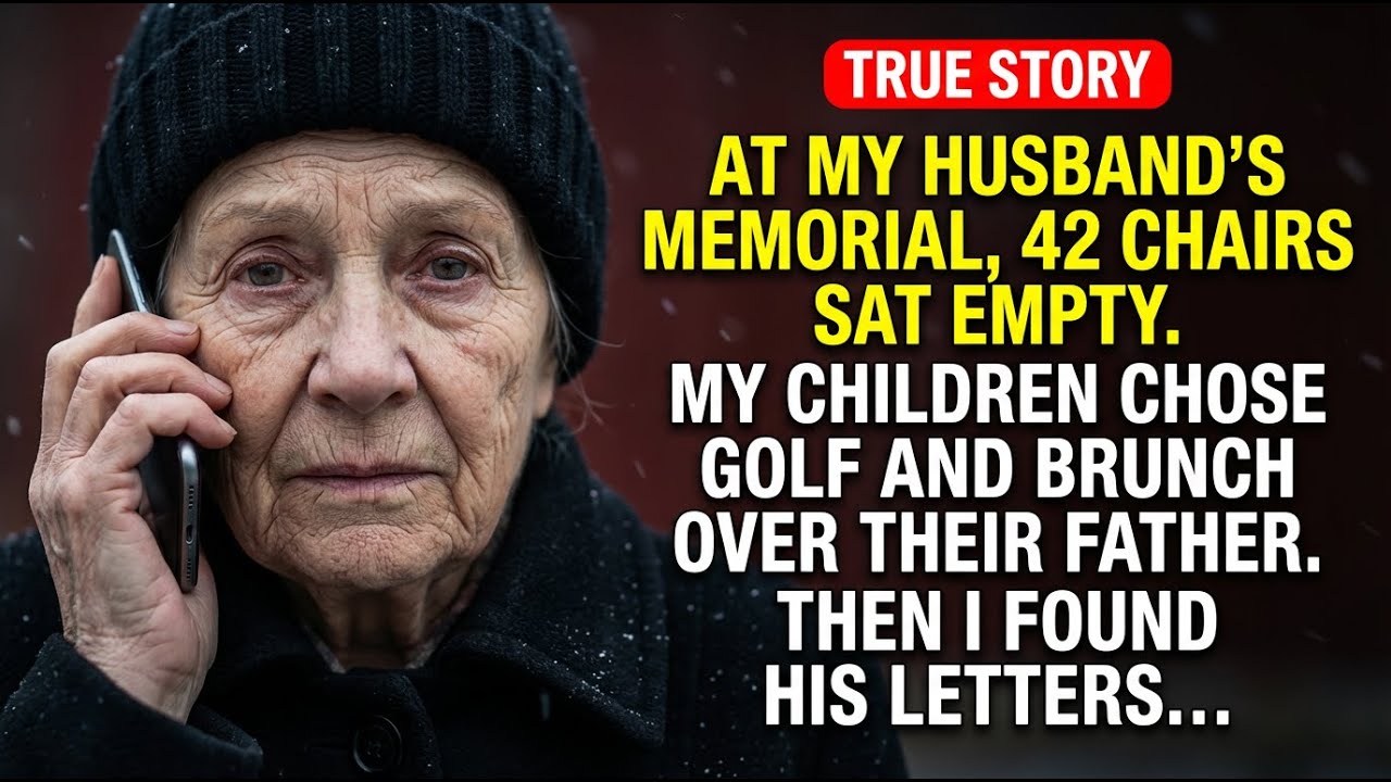 At My Husband's Memorial, 42 Chairs Sat Empty. My Children Chose Golf and Brunch Over Their Father.