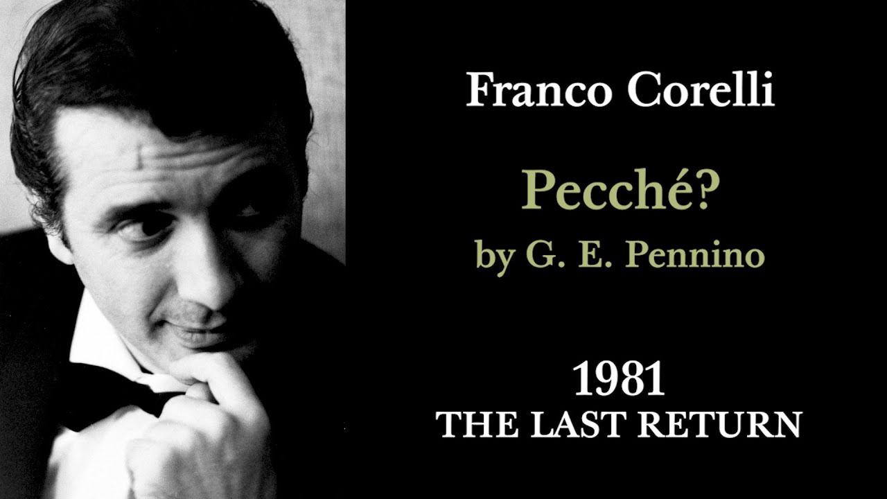 Franco Corelli - LIVE 9 July, 1981 Pecché? (Pennino) His last return at age 60!