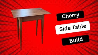 Cherry End Table Build / Woodworking Project