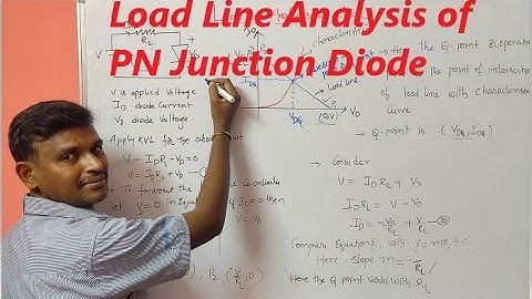 load line analysis of PN Junction Diode