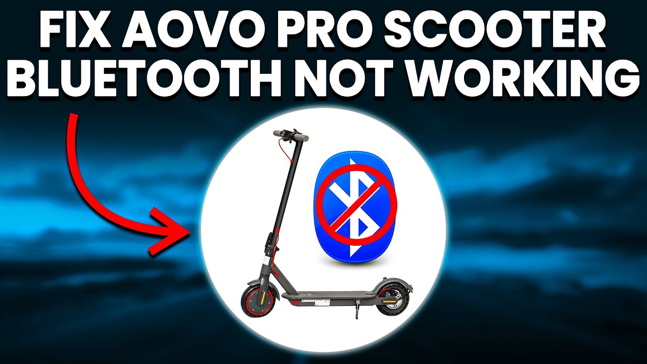 Как устранить неисправность Bluetooth на самокате AOVO Pro (Как устранить неисправность Bluetooth...
