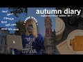 autumn diary • une semaine avec moi (être seule, haul, sport,etc)