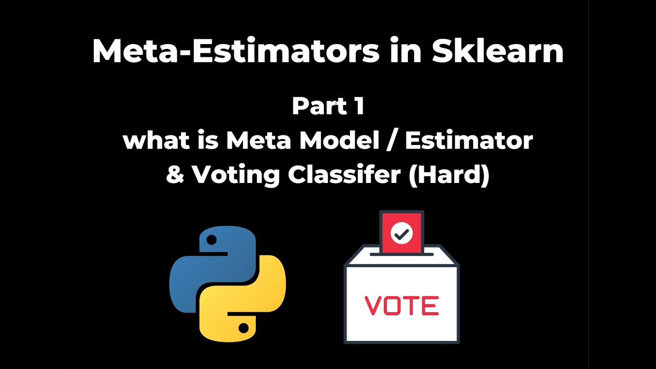 Meta estimator voting classifier (1/2)