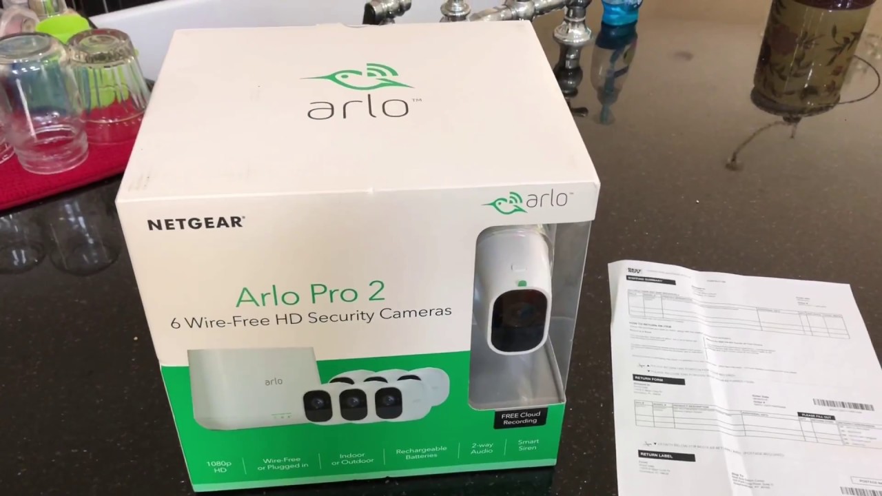Netgear Arlo Pro 2 wireless security camera review YouTube