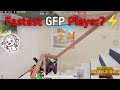 Fastest gfp player accuracy  power of 5 finger claw  gyro  insane montage  game for peace
