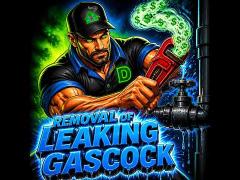 Fixing a leaking gascock