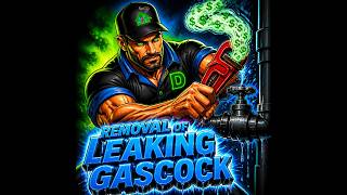 Repairing a leaking gascock