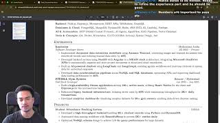 Software Engineer Resume Reviews