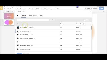 Embedding Non-YouTube Videos into Google Slides