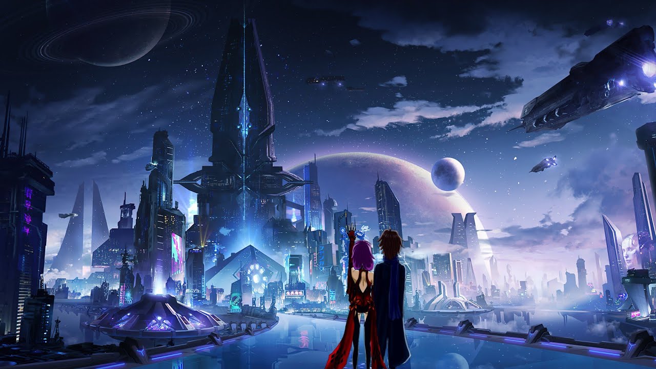 Рисуем позу для арта (Music Video - EGOIST - Eien )