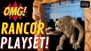 How to Cage Your Rancor! NEW Retro STAR WARS ROTJ Playset