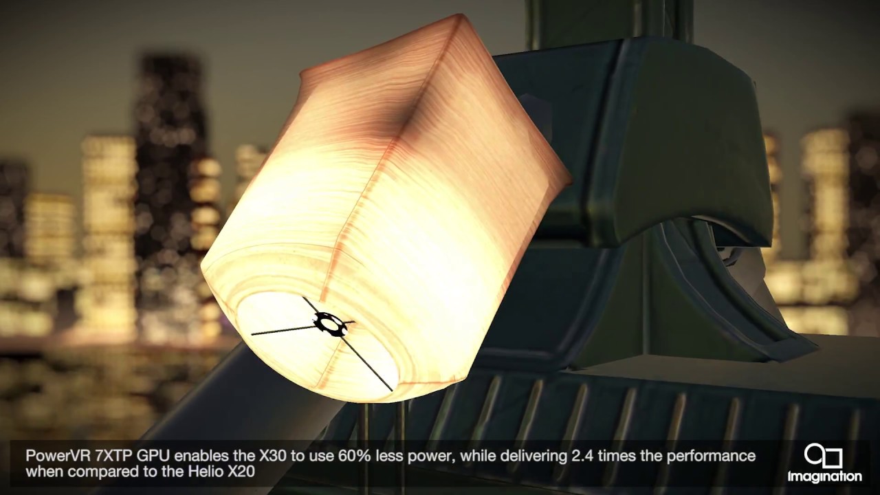 Sky Lantern - Depth of Field on PowerVR