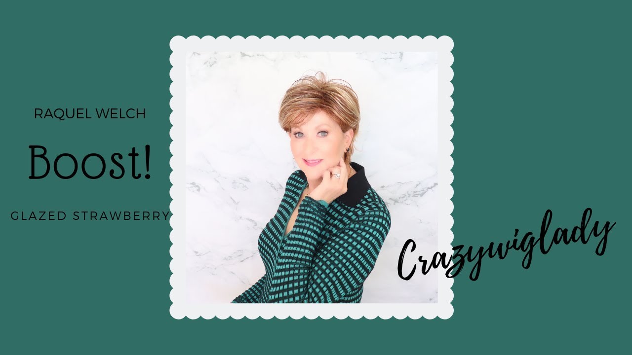 Raquel Welch BOOST wig review | Glazed Strawberry | Crazy Wig Lady