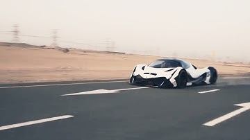 DEVEL SIXTEEN Top Speed Run at Dubai (503 km/h)