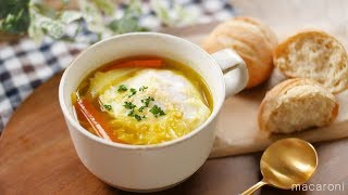 【365日のパンとスープ】春野菜とツナのカレースープ