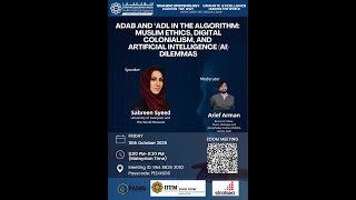 6) Adab n ‘Adl in the Algorithm Muslim Ethics, Digital Colonialism, Artificial Intelligence Dilemmas