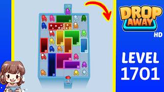 Drop Away Level 1701 Solution Walkthrough