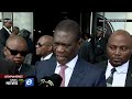 SABC catches up with Deputy President Mashatile outside Grace Bible Church Easter service