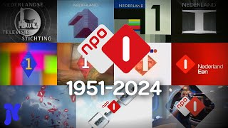 Nederland 1-NPO1 vormgevingen (1951-2024)