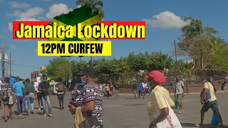 JAMAICA LOCKDOWN 12PM CURFEW MANDEVILLE MANCHESTER  27/3/2021