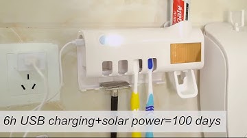 Intelligent UV Toothbrush Sterilizer Automatically