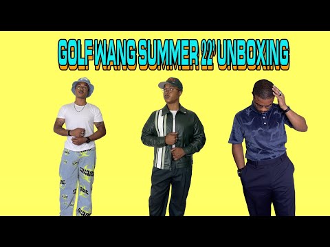 UNBOXING+TRY ON: GOLF WANG SUMMER 22' PT.1