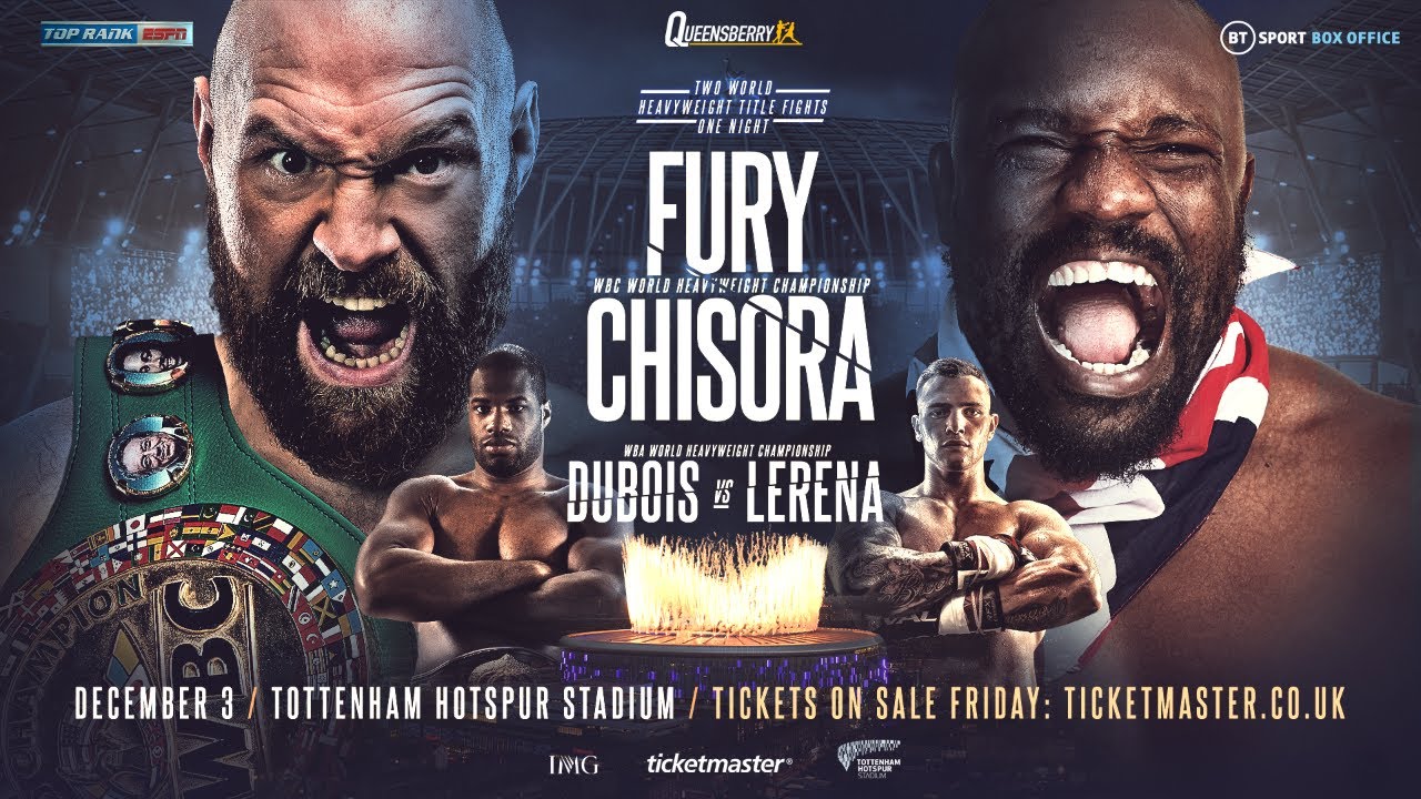 fury vs chisora stream free