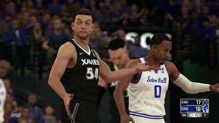 NBA 2K18 College Xavier Musketeers vs Seton Hall Pirates
