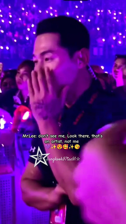 Jhope's concert shy moments of Mr.Lee✨💜🫣#jhope #btsshort #btsjhope #hobby #shortvedio @BTS
