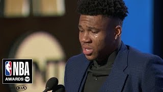 Giannis Antetokounmpo Wins Most Valuable Player  | 2019 NBA Awards