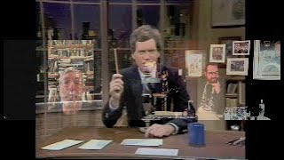 A David Letterman Talk Show Narrative, Part 1 of 4: Late Night