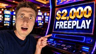 How much can I make from $2000 in FREEPLAY?!