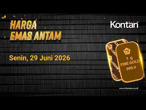 Harga Emas Antam Hari ini Menipis (29 Juni 2026)
