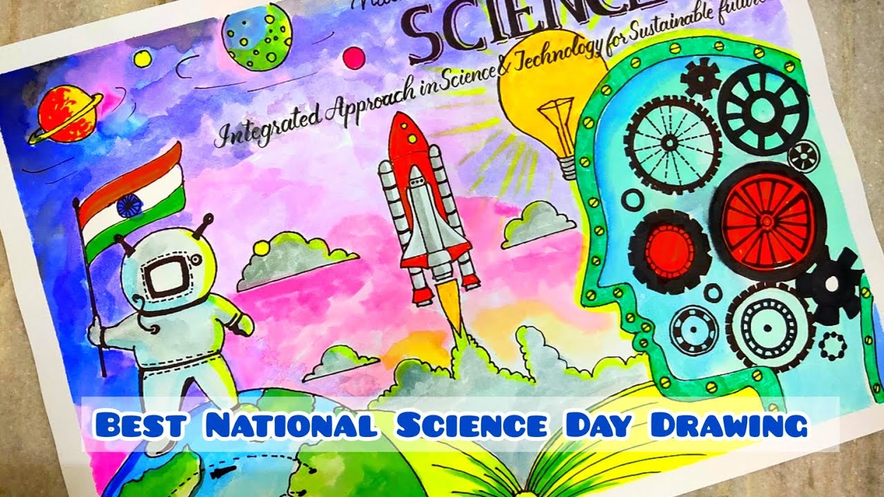 Poster drawn by a boy depicting all the sciences and featuring progress...  | Download Scientific Diagram