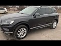 VW Touareg 2017 R line. Terrain Tech.