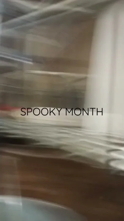 its a spooky month