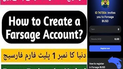 How to Create And Active Forsage Account|How To join Forsage System|Forsage join kesay karyn|earning