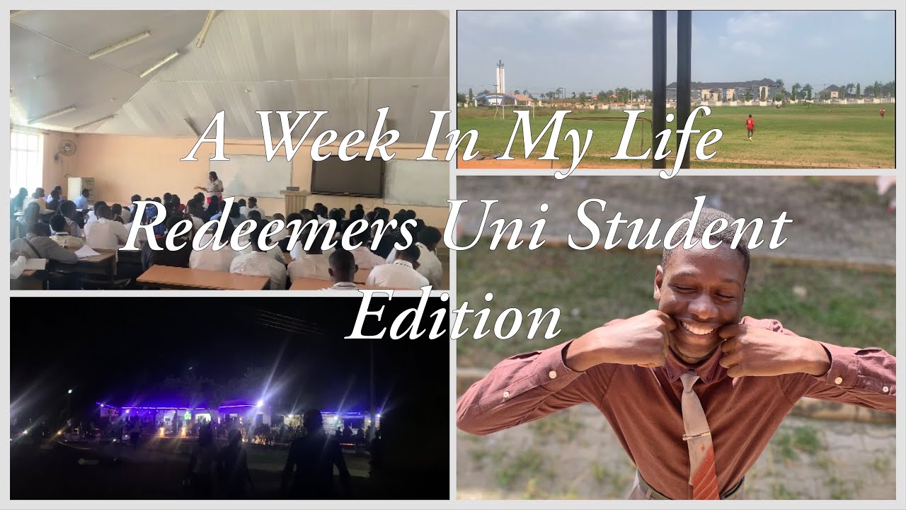 Lifestyle Episode: A week in my life as a Redeemers University student | Monday - Friday