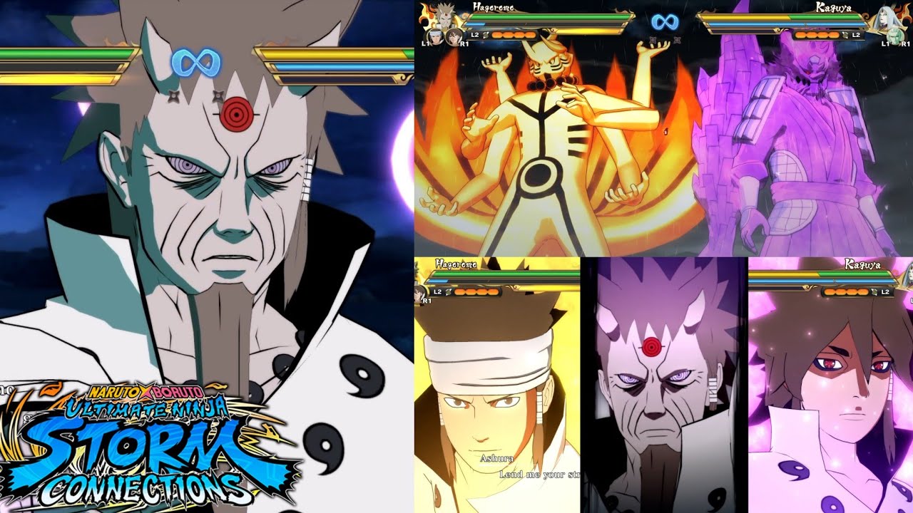 Hagoromo Full Moveset & Vs Battle Gameplay  Naruto x Boruto Ultimate Ninja  Storm Connections 